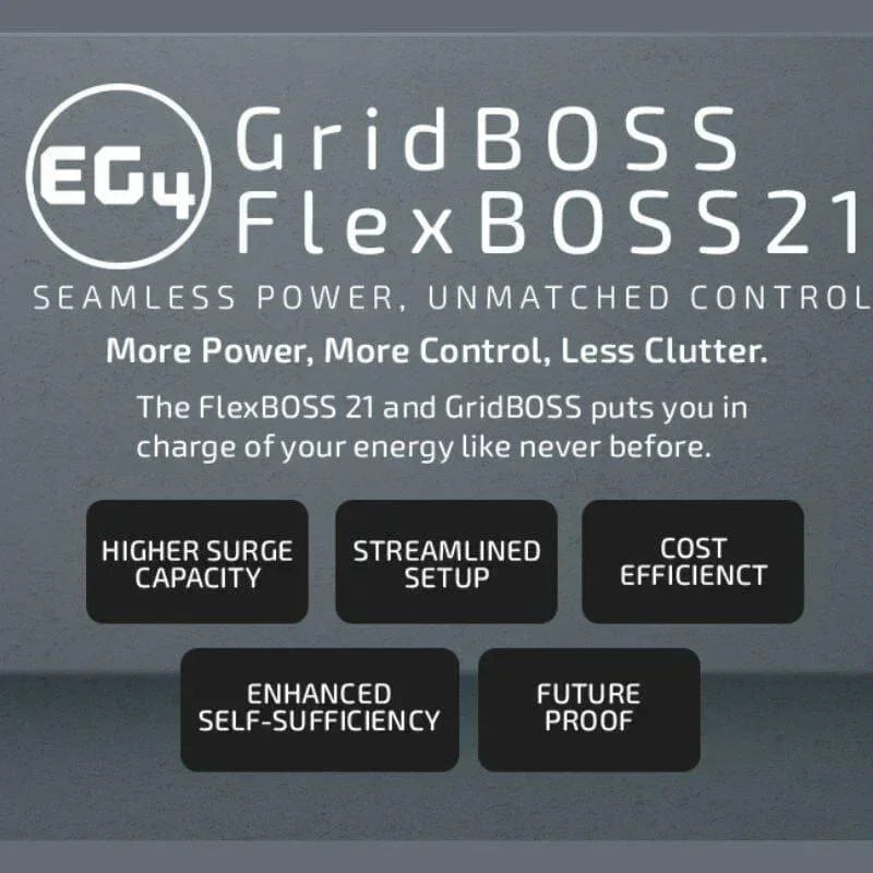 EG4 GridBOSS MID 200A Service Entrance - Green Vista Living