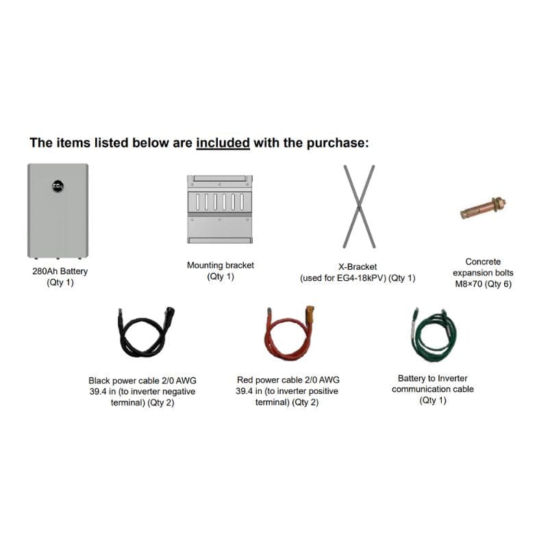 EG4 6K XP & EG4 PowerPro WallMount Battery Bundle (ESS) 14.3kWh Capacity | 10-Year Warranty - Green Vista Living