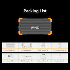 PECRON EP3800-48V Expansion Battery 3840Wh - Green Vista Living