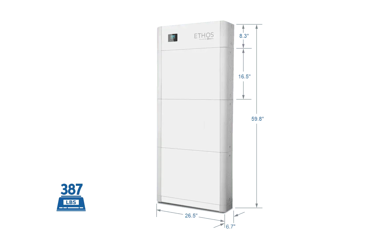 BigBattery 48V ETHOS 30.7KWH (6 Module) - Green Vista Living