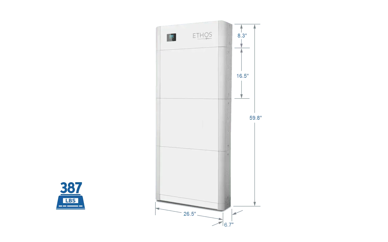 BigBattery 48V ETHOS 30.7KWH (6 Module) - Green Vista Living