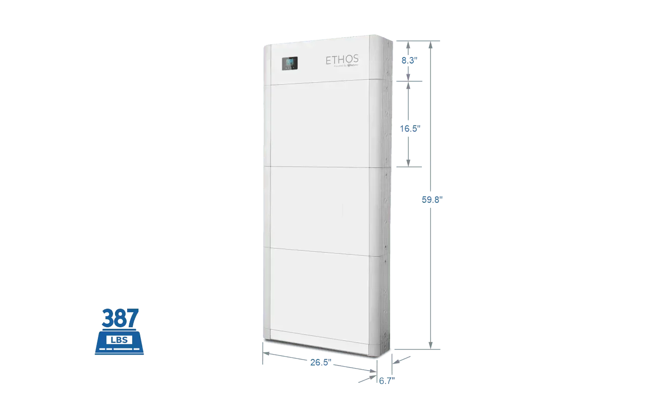 BigBattery 48V ETHOS 15.4KWH (3 Module) - Green Vista Living