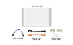 BigBattery 48V ETHOS 30.7KWH (6 Module) - Green Vista Living