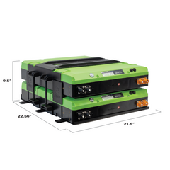 Expion360 Edge EX2 2-Battery LiFePO4 Lithium Mounting Expansion Kit | Expion360