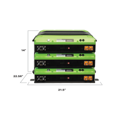 Expion360 Edge EX2 3-Battery LiFePO4 Lithium Mounting Expansion Kit | Expion360