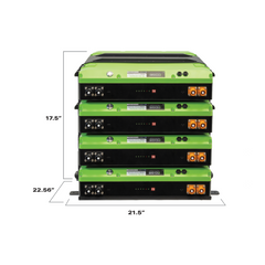 Expion360 Edge EX2 4-Battery LiFePO4 Lithium Mounting Expansion Kit | Expion360