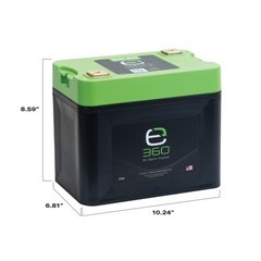 Expion360 12V 80Ah LiFePO4 Lithium Battery – Group 24