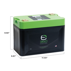 Expion360 12V 120Ah LiFePO4 Lithium Battery – Group 27