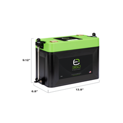 Expion360 Group 27 LiFePO4 Lithium Battery Single Mounting Kit