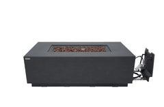 Elementi Andes Fire Table - Dark Gray - Green Vista Living