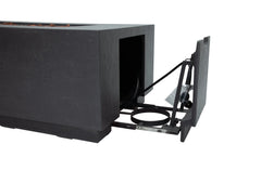 Elementi Andes Fire Table - Dark Gray - Green Vista Living