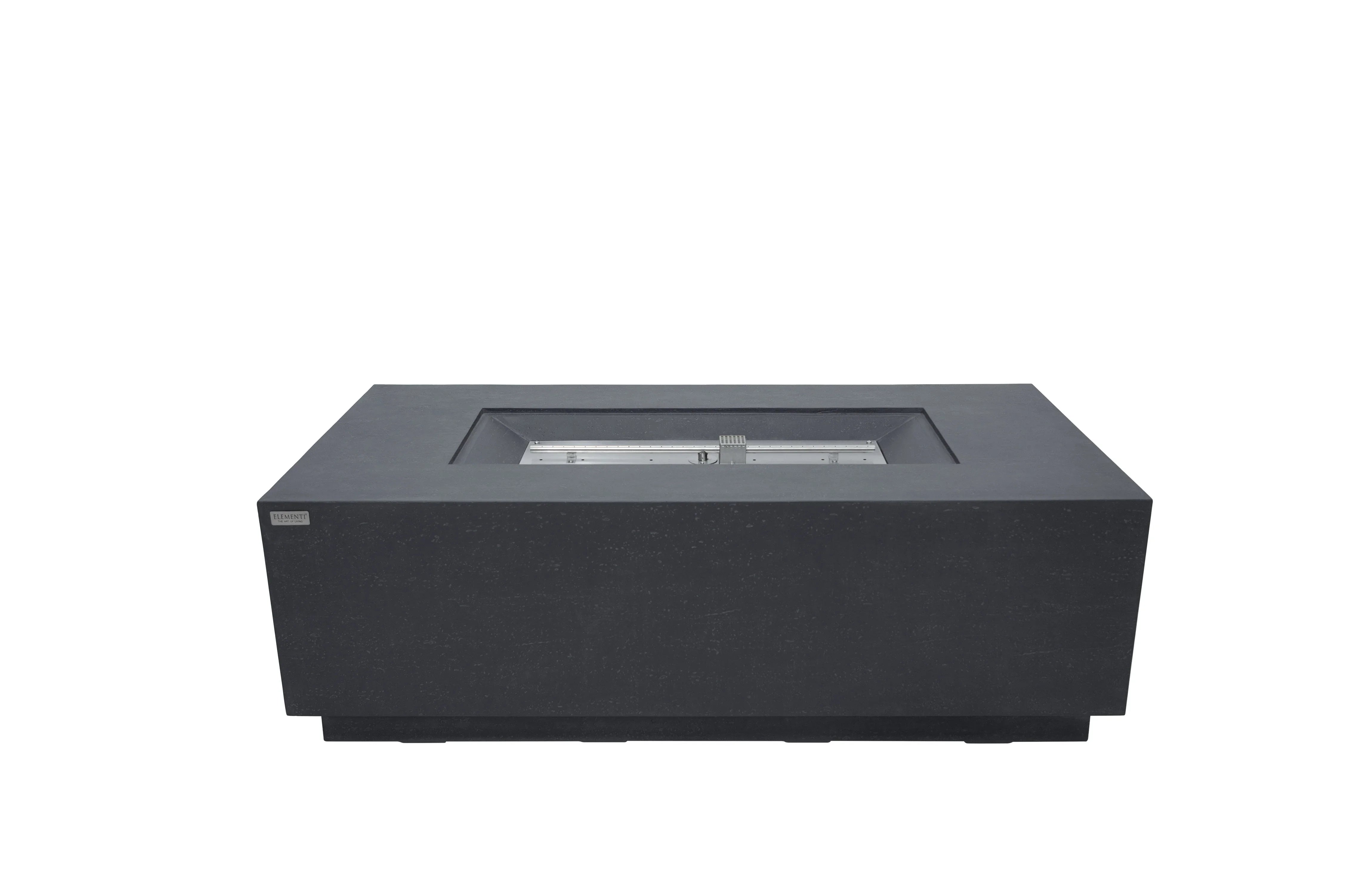 Elementi Andes Fire Table - Dark Gray - Green Vista Living
