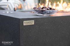 Elementi Andes Fire Table - Dark Gray - Green Vista Living