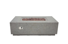 Elementi Andes Fire Table - Light Gray - Green Vista Living