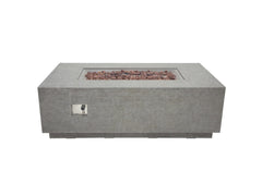Elementi Andes Fire Table - Light Gray - Green Vista Living