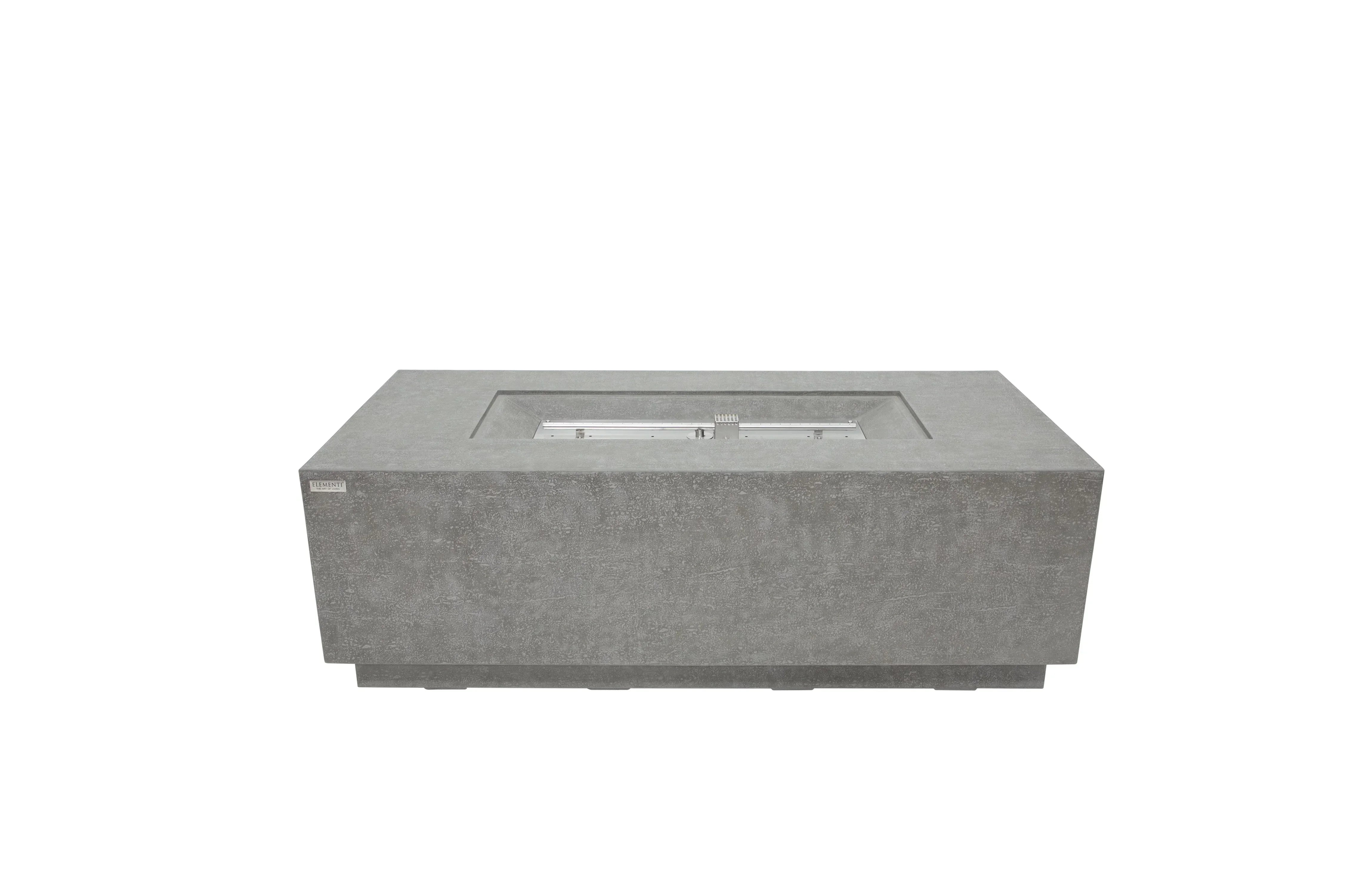 Elementi Andes Fire Table - Light Gray - Green Vista Living