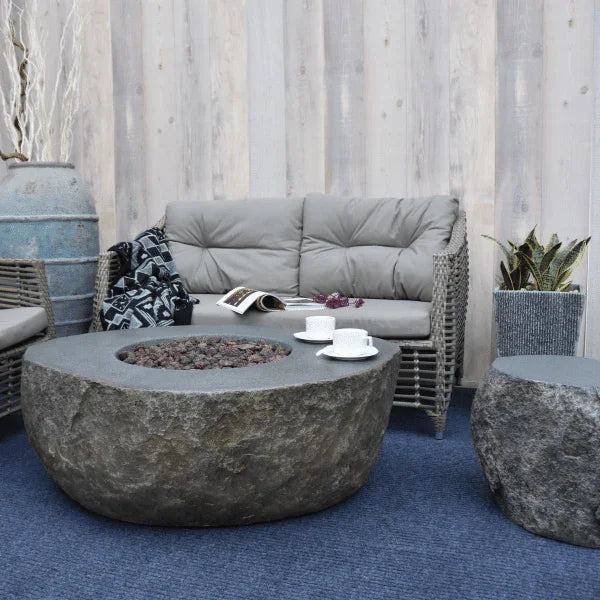 Elementi Boulder Fire Pit OFG110 - Green Vista Living