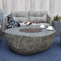 Elementi Boulder Fire Pit OFG110 - Green Vista Living