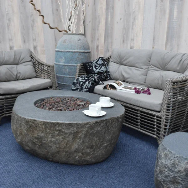 Elementi Boulder Fire Pit OFG110 - Green Vista Living