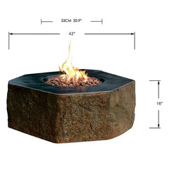 Elementi Columbia Fire Pit OFG105 - Green Vista Living