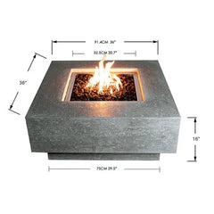 Elementi Manhattan Fire Pit OFG103 - Green Vista Living