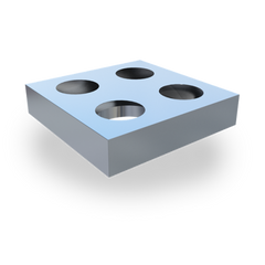 Enervex 2-Hole Plenum Box for RS & RSHT 14"-16" Chimney Fan