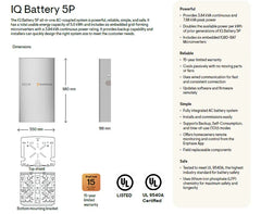 Enphase IQBATTERY-5P-1P-NA IQ Battery 5P Kit - Green Vista Living