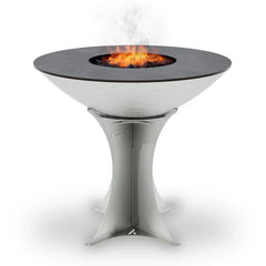 Arteflame 40″ Platinum Series — Stainless Fire Bowl Flat-Top Grill with Euro Base (Stainless or Powder-Coated: Black/Red/Yellow) - Green Vista Living