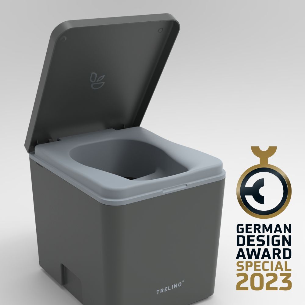 Trelino Evo M Portable Composting Toilet for Adventurers - Green Vista Living