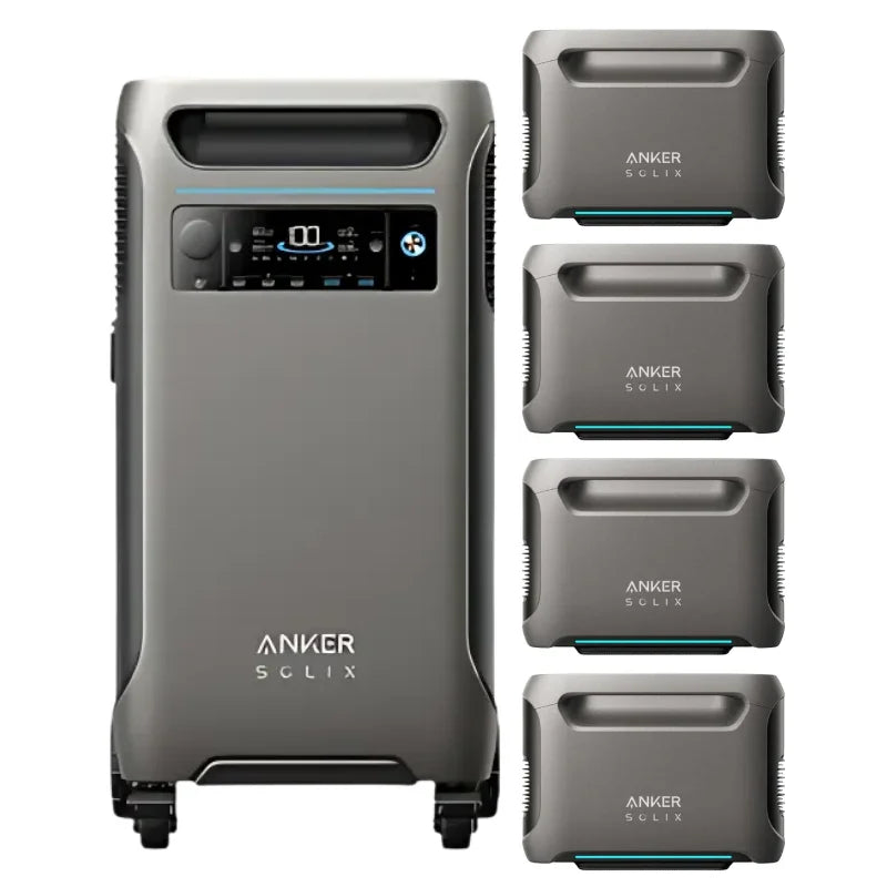 Anker SOLIX F3800 + Expansion Batteries (With a Free Anker SOLIX F3800 Protective Cover Bag) - Green Vista Living