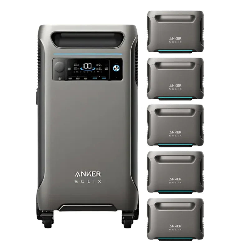 Anker SOLIX F3800 + Expansion Batteries (With a Free Anker SOLIX F3800 Protective Cover Bag) - Green Vista Living