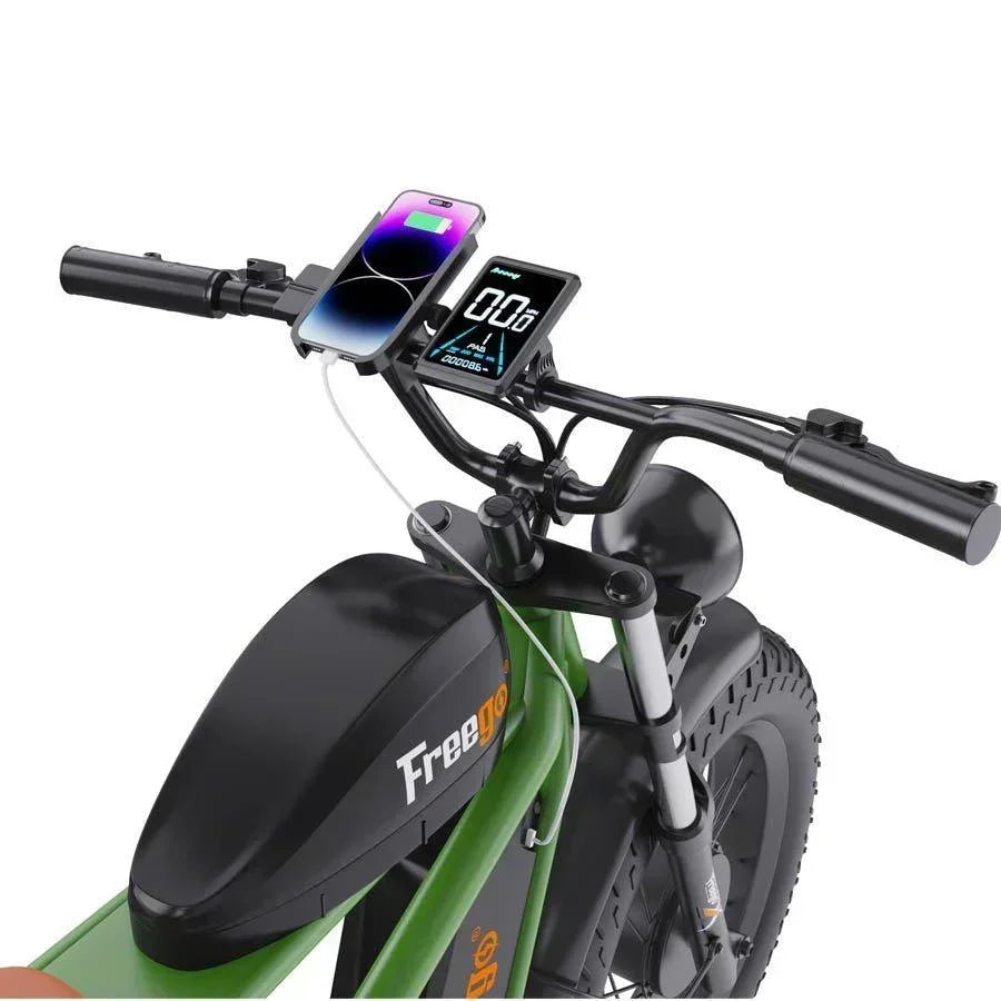 Freego Shotgun Flash F3 Pro Max Premium Electric Bike - Green Vista Living