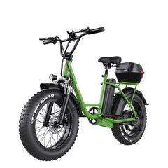 Freego FB-20X Step-thru Fat Tire Electric Bike - Green Vista Living