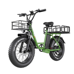 Freego FB-20X Step-thru Fat Tire Electric Bike - Green Vista Living