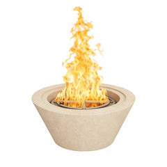 Flame Havens 24" Round GFRC Concrete Cone Style Fire Only Bowl by Flame Havens Serenity Series