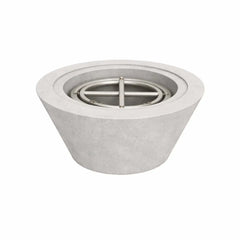 Flame Havens 24" Round GFRC Concrete Cone Style Fire Only Bowl by Flame Havens Serenity Series