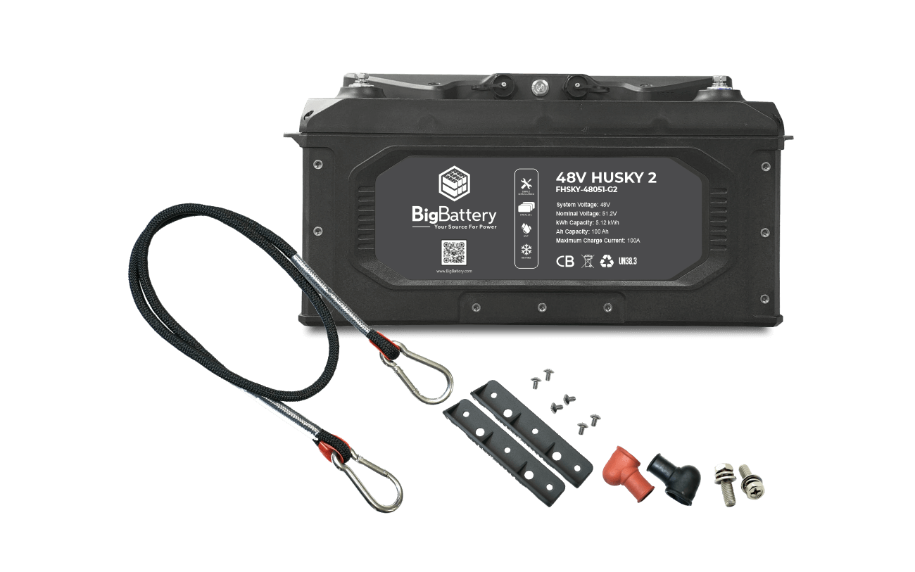 BigBattery 48V 2X HUSKY 2 PWR FAST CHARGER KIT - Green Vista Living
