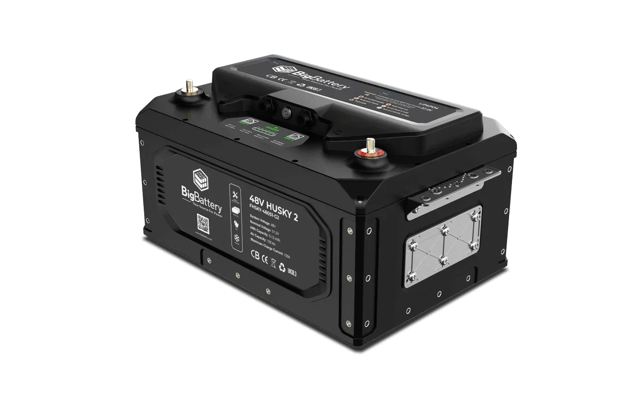 BigBattery 48V HUSKY 2 – LiFePO4 – 100Ah – 5.12kWh - Green Vista Living