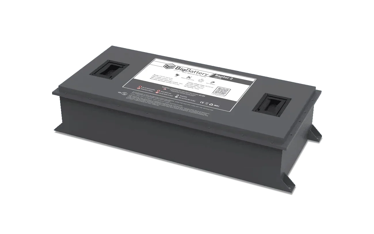 BigBattery 72V RAPTOR 2 LiFePO4 Battery | 7.68kWh | Game-Changing Power for Golf Carts - Green Vista Living