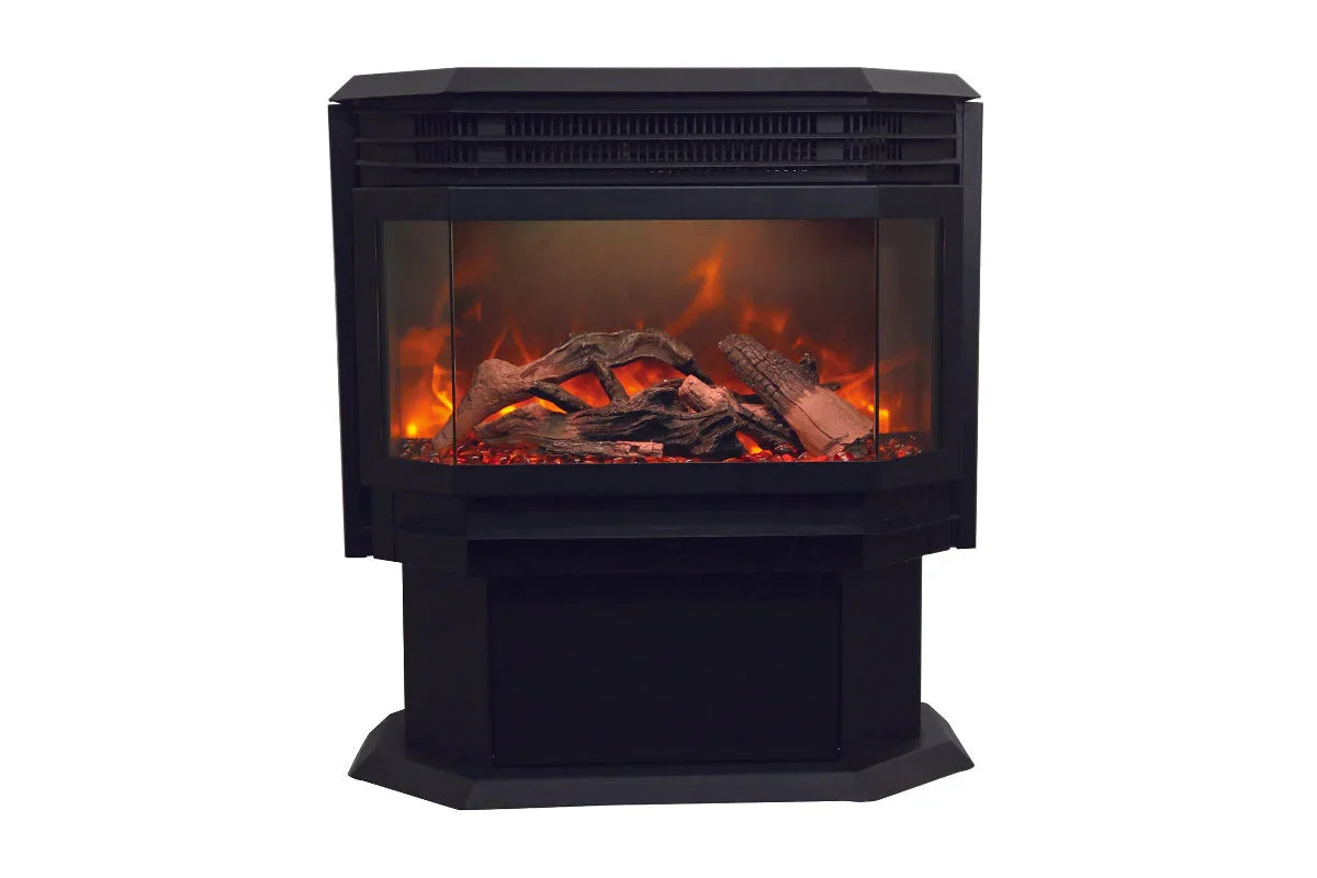 Amantii Sierra Flame 26-inch Lumina Freestanding Smart Electric Fireplace - Green Vista Living