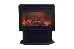Amantii Sierra Flame 26-inch Lumina Freestanding Smart Electric Fireplace - Green Vista Living