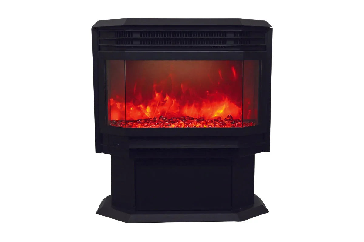 Amantii Sierra Flame 26-inch Lumina Freestanding Smart Electric Fireplace - Green Vista Living