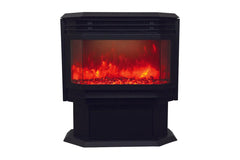 Amantii Sierra Flame 26-inch Lumina Freestanding Smart Electric Fireplace - Green Vista Living