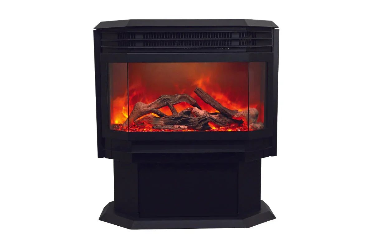 Amantii Sierra Flame 26-inch Lumina Freestanding Smart Electric Fireplace - Green Vista Living