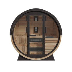 Finnmark Thermo-Aspen Combination Barrel Sauna FD-7 - Green Vista Living