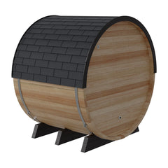 Finnmark Thermo-Aspen Combination Barrel Sauna FD-7 - Green Vista Living
