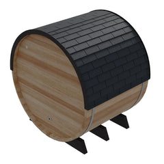 Finnmark Thermo-Aspen Combination Barrel Sauna FD-7 - Green Vista Living
