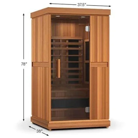 Finnmark Designs FD-1 Full-Spectrum Infrared Sauna | 1 Person - Green Vista Living