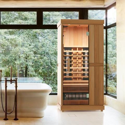 Finnmark Designs FD-1 Full-Spectrum Infrared Sauna | 1 Person - Green Vista Living
