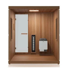 Finnmark Designs FD-5 Trinity XL Infrared & Steam Sauna | 4 Person - Green Vista Living